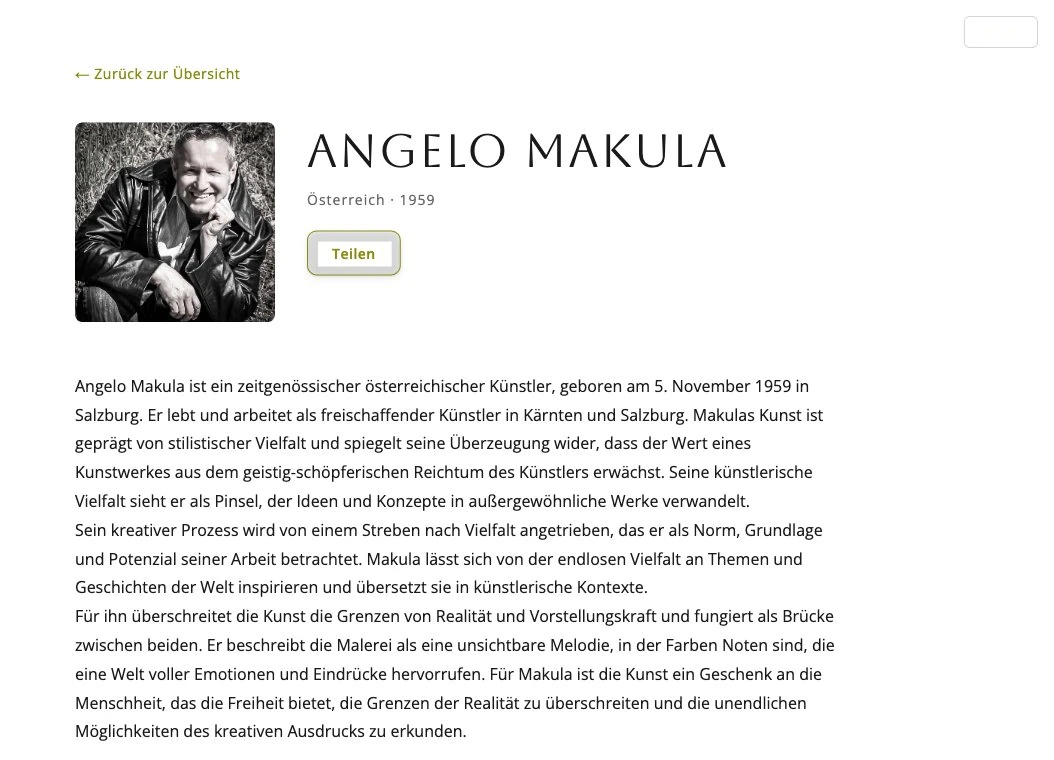 Galerie Gleis4 – öffentliches Künstlerprofil